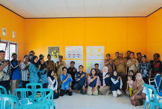 Forum Focus Group Discussion di Distrik Ulilin (Foto: Dokumentasi Tim 16 TEP UGM)